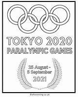 Paralympics sketch template