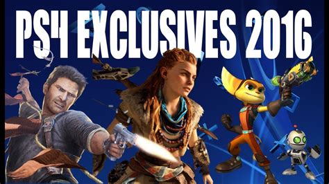 Ps4 Games Exclusive 2016 List 13 New Games Schedule To