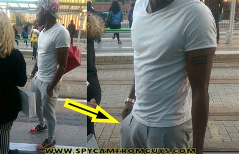 black dude freeballing in public spycamfromguys hidden cams spying on men