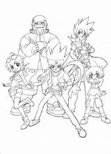 Coloring Beyblade Pages Team Book Printable Coloriage Info Par sketch template