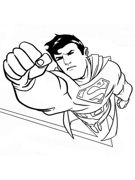 coloring pages superman symbol