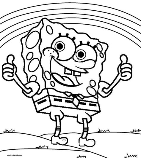 trust spongebob printable coloring pages mason website