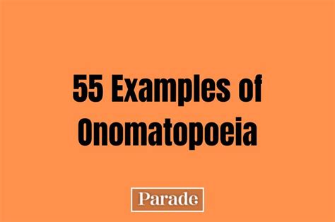 onomatopoeia examples   list  words parade