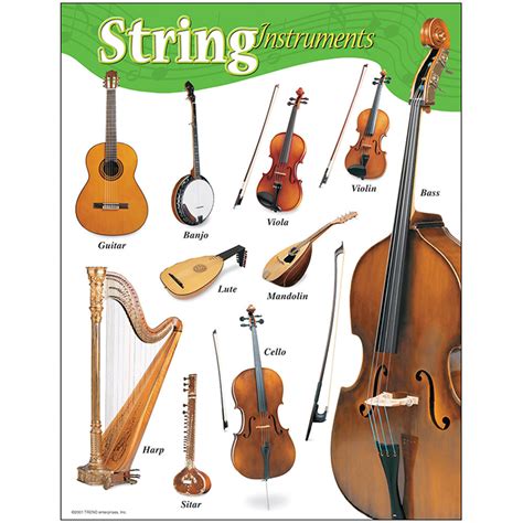 string instruments learning chart   trend enterprises