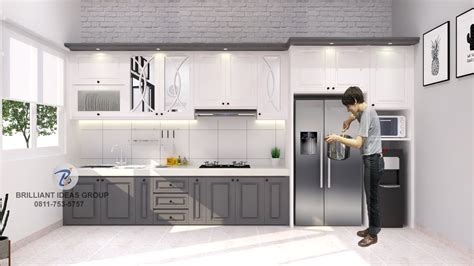 interior design pekanbaru kitchen set american style youtube
