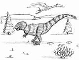 Cretaceous Arctic Nanuqsaurus Coloring Pages Robin Great sketch template