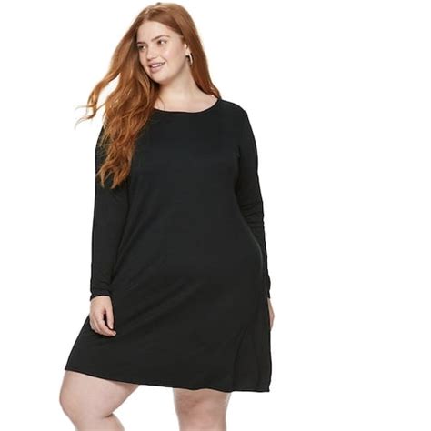 popsugar plus size a line dress trendy plus size clothes on sale 2019