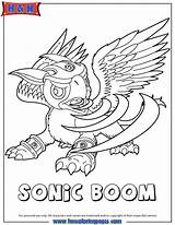 Coloring Pages Sonic Boom Skylanders Print Riders Popular Printable Coloringhome Library Clipart sketch template