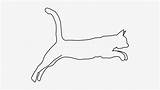 Cat Jumping Vector Clipart Cats Perfect Graphics Nicepng sketch template