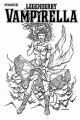Vampirella Dynamite Legenderry Entertainment Cover Issue 5d 5b Comicbookrealm Comic Books sketch template