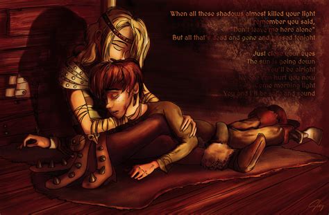 image hiccup and astrid safe and sound how to train your dragon wiki fandom powered by