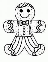 Coloring Man Ginger Gingerbread Colouring Popular sketch template
