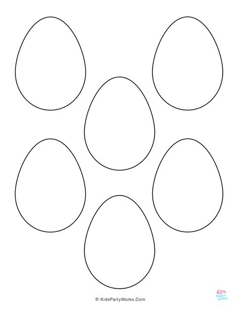 easter eggs templates  coloring pages easter printables