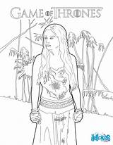 Coloring Game Thrones Pages Throne Daenerys Targaryen Book Princess Hellokids Para Colouring Visit Online Supercoloriage 3kb sketch template