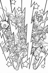 Justice Superhero Dcu Newsarama Variantes Capas Colorir Desvela Alternativas Bleedingcool Mostro Appstore sketch template