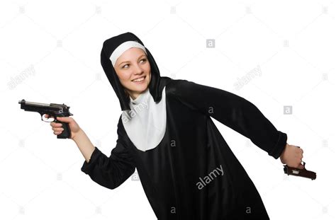 nun with gun blank template imgflip