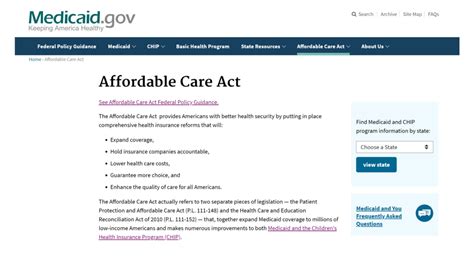 14 Page Affordable Care Act Website Removed From