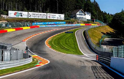 major damage repaired   flooding  spa francorchamps