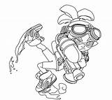 Splatoon Coloring Pages Boy Base Inkling Printable Colouring Sheet Color Sketch Deviantart Print Getcolorings Kids Template Popular Choose Board Drawings sketch template