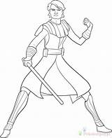 Anakin Skywalker Kolorowanki sketch template