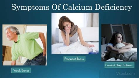 8 signs and symptoms of calcium deficiency in humans