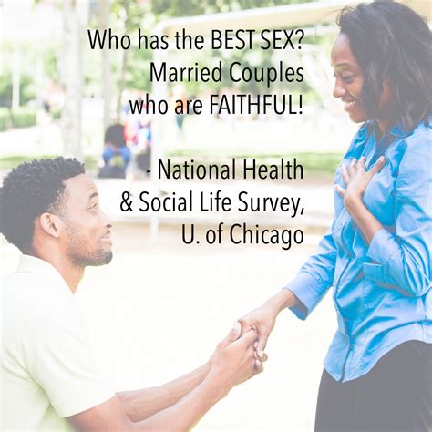 who has the best sex married couples who are faithful national