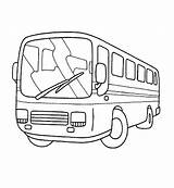 Coloring Transport Pages Autobus Bus Auto Coloringpages1001 Picgifs Hunter Fashion Sunshine Kids sketch template