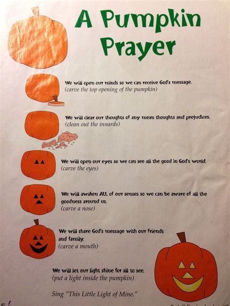 pumpkin prayer   sheet       pack  fun