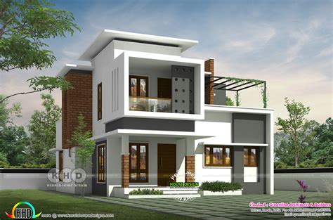 bedroom  sqft modern home design kerala home design  floor ee