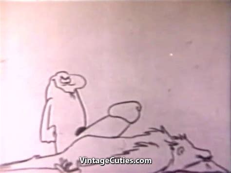 Funny Cunt Fucking Cartoon Sex 1960s Vintage Free Porn B9