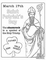 Patricks Shamrock Trinity Religious Holy Colouring Champagneandmudboots Patty Bernicezieba Symbol Craft Azcoloring Champagne sketch template
