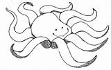 Octopus Clipart Clip Drawing Nautical Cute Cliparts Clipartix Cartoon Octupus Line Library Octapus Link Attribution Forget Don sketch template