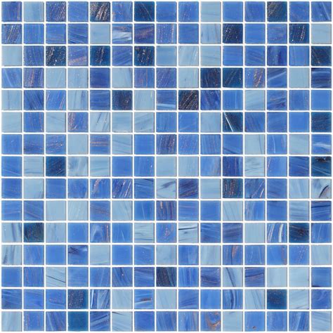 Blue Glass Mosaic Tiles For Swimming Pool