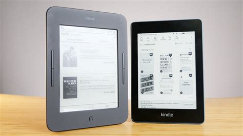 nook  kindle massive differences youtube