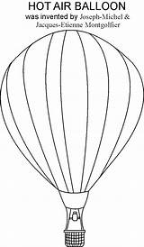Balloon Coloring Pages Air Hot Printable Template Print Ballon Studyvillage Balloons Colouring Pdf Craft Activities Drawing Therapy Kids Party Books sketch template