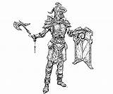 Skyrim Coloring Scrolls Elder Armor Orc Pages Steel Scroll Yumiko Fujiwara Designlooter Printable Drawings 85kb 667px sketch template