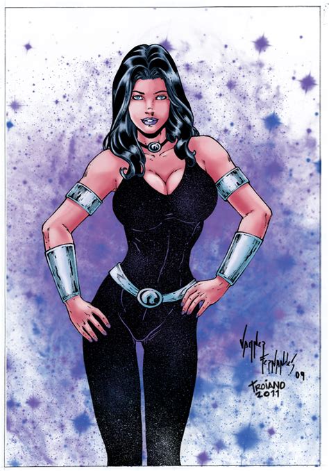 donna troy color by troianocomics on deviantart