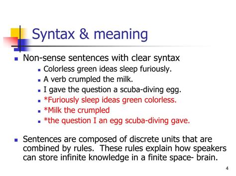 syntax  analysis  sentence structure powerpoint  id