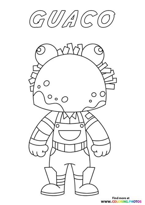 calamity fortnite coloring pages  kids