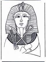 Death Mask Pharaoh Funnycoloring Egypt Advertisement sketch template