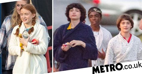 stranger things cast get together in georgia to shoot season three
