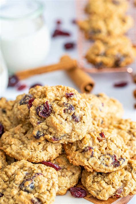 oatmeal cranberry cookies recipe easy recipes    home