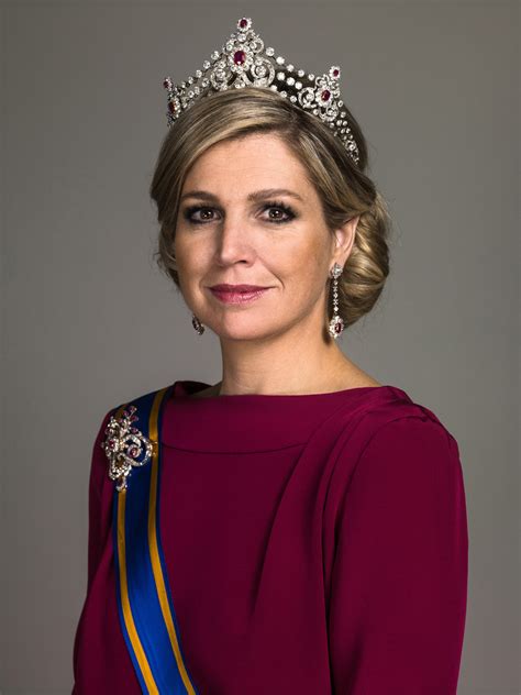 majesty queen maxima   netherlands named godmother  koningsdam cruise industry news