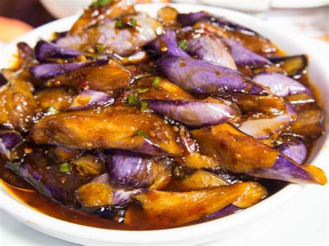 szechuan eggplant in garlic sauce