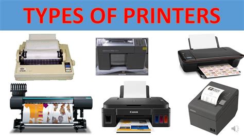 types  printers daneelyunus