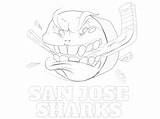Coloring Jose San Sharks Pages Printable Getcolorings sketch template