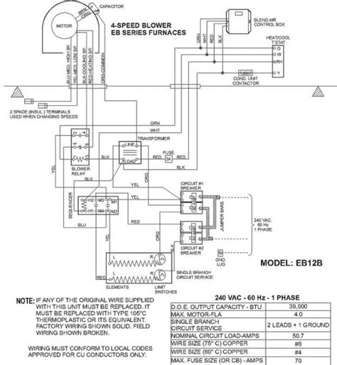 air handler wiring diagram