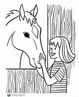 Farm Coloring Pages Kids Printables Pbs Printable Girl Horse Fun Drawing Color Print Worksheets Activities Friends Getdrawings Raisingourkids Places Help sketch template