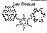 Flocon Neige Flocons Imprimer Dessins Etoile sketch template