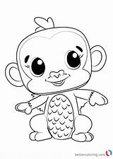 Hatchimals Coloring Pages Draw Printable Kids Step Coloriage Print Drawing Tutorials Color Bettercoloring sketch template